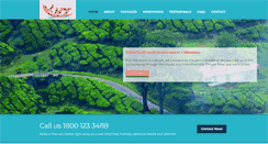 Desktop Screenshot of keralahotelsandtravels.com